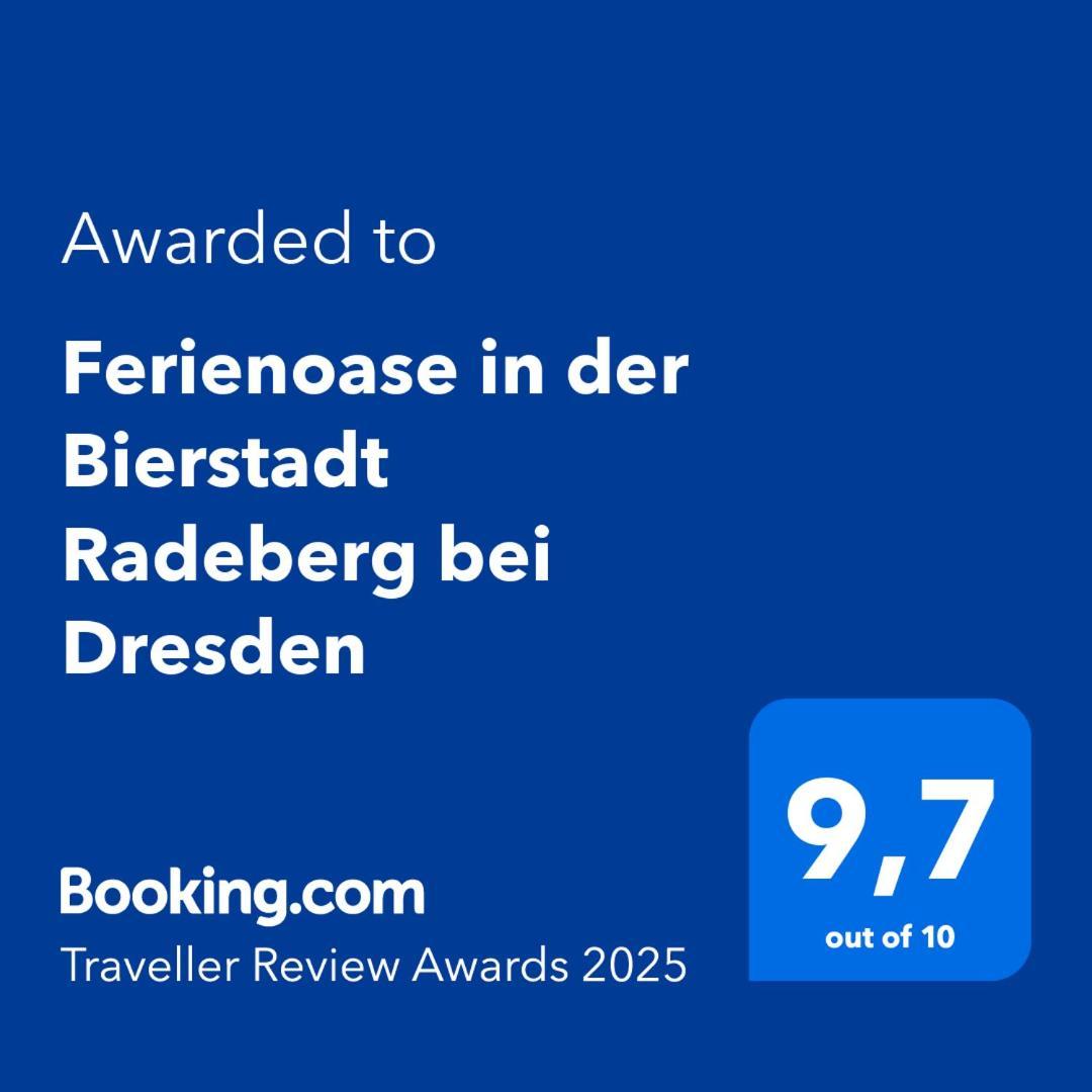 Ferienoase In Der Bierstadt Radeberg Bei Dresden 외부 사진